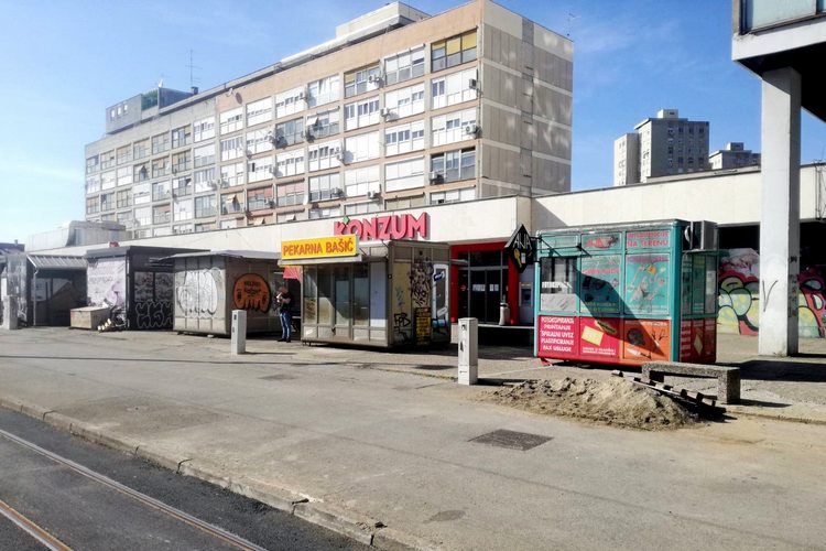 Tramvajsko okretište Remiza - Ljubljanica 2021. godine